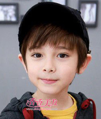 韩式儿童发型小男孩短发 2015最新儿童发型