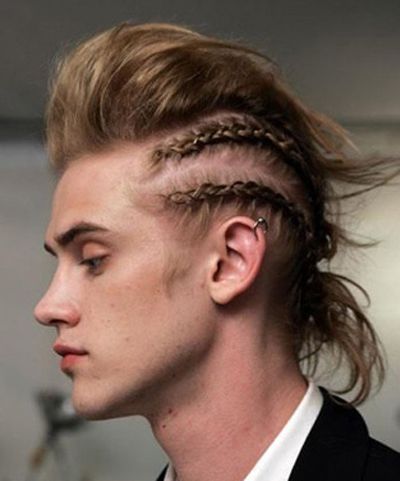 2016年男生哪种长发好看 男士中长发束发(3)