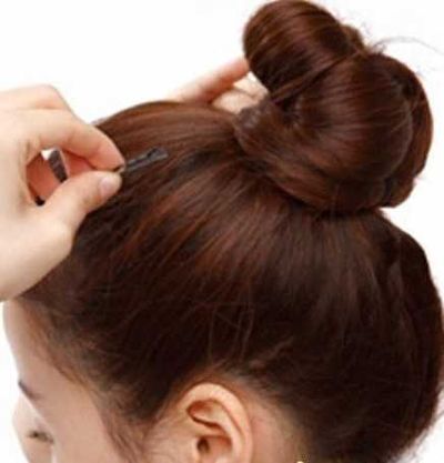 没刘海怎样扎头发简单好看 扎头发方法步骤没