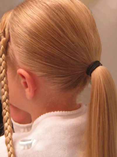 好看的小女孩盘发发型步骤手把手教盘5岁女孩发型