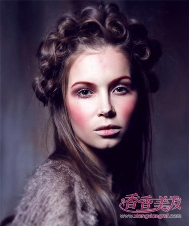 图片路烫发卷杠排列颜色烫发用卷杠皮卡(2)摩卡男生头发图片教程图片