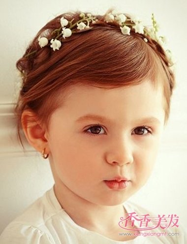 三岁小女生短发的发型 女宝宝短头发发型(3)