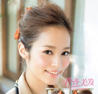 三十五岁女人的短发型 简单中短发发型扎法步