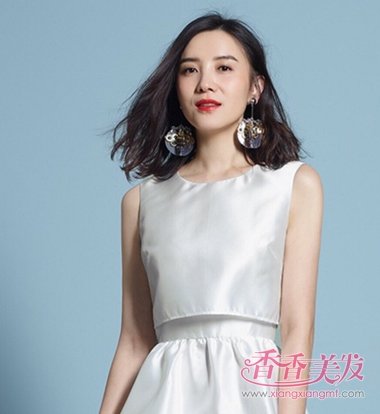 小宋佳靠"耳坠发"颜值更上一层楼 小宋佳最in耳坠短发发型回头率200%
