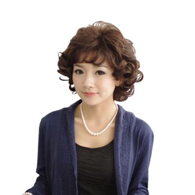 老年女士短发烫发<em>发型</em>设计 适合中老年的短烫