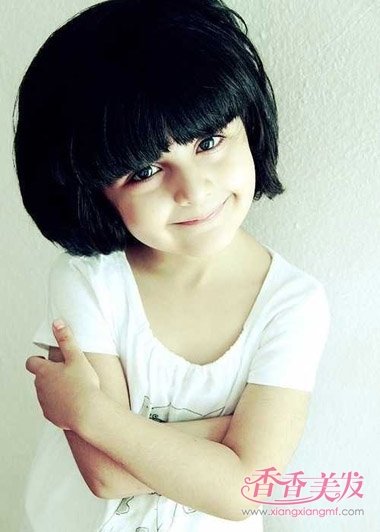 10岁儿童发型女短发图片