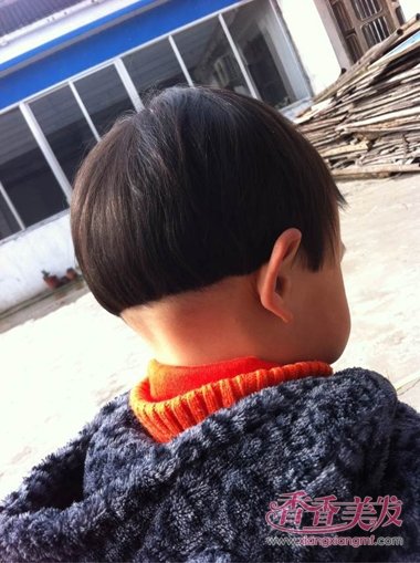 3岁儿童发型短头图片