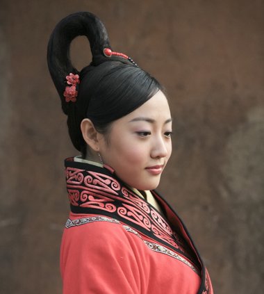 秦汉时期的发型图片
