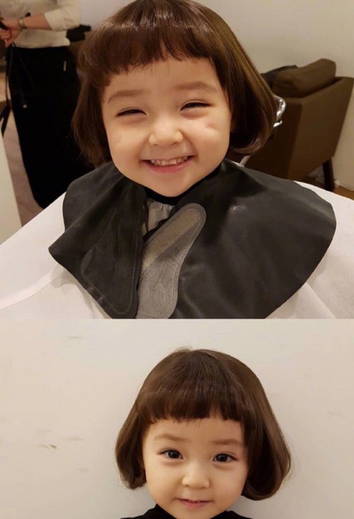 小女孩精剪最新短发发型诠释新颖可爱的孩子短头发