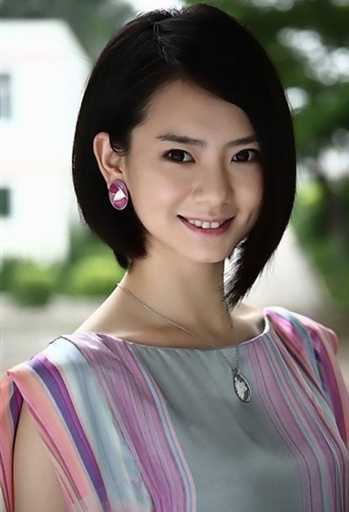 短头发的中国女明星图片