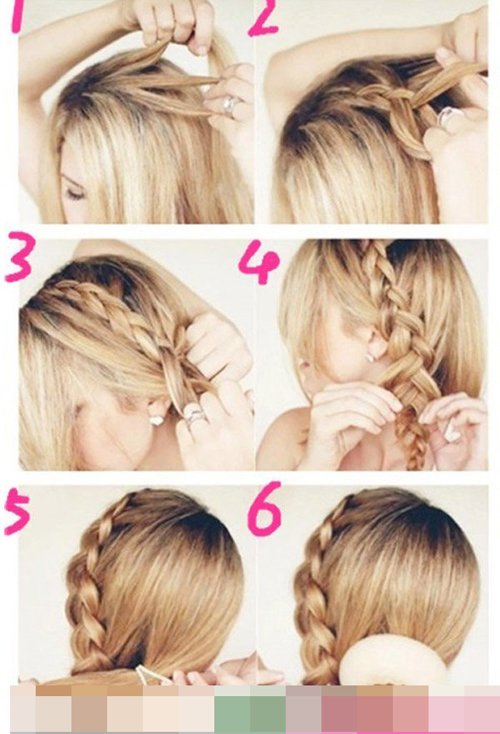 扎辫子的方法图解步骤 教你如何扎时髦辫发型