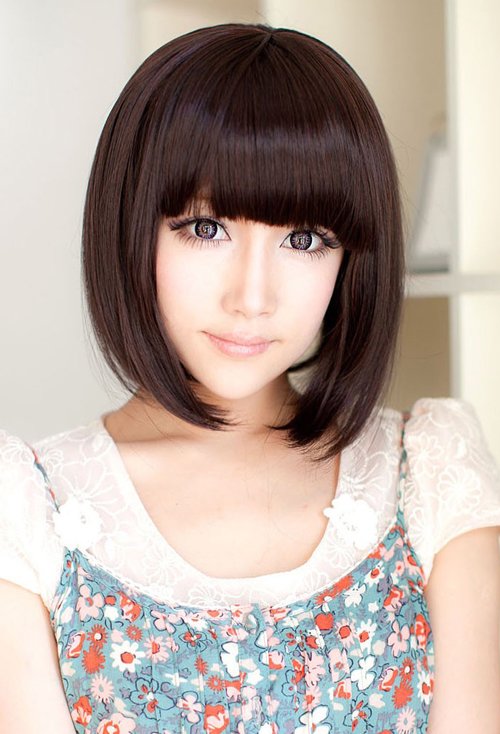 沙宣头都适合于哪些脸型 日本女生剪短沙宣头发型