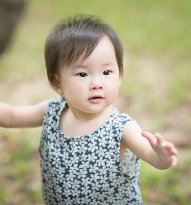 头发少的小女孩短发发型图片 女童少发短发发型